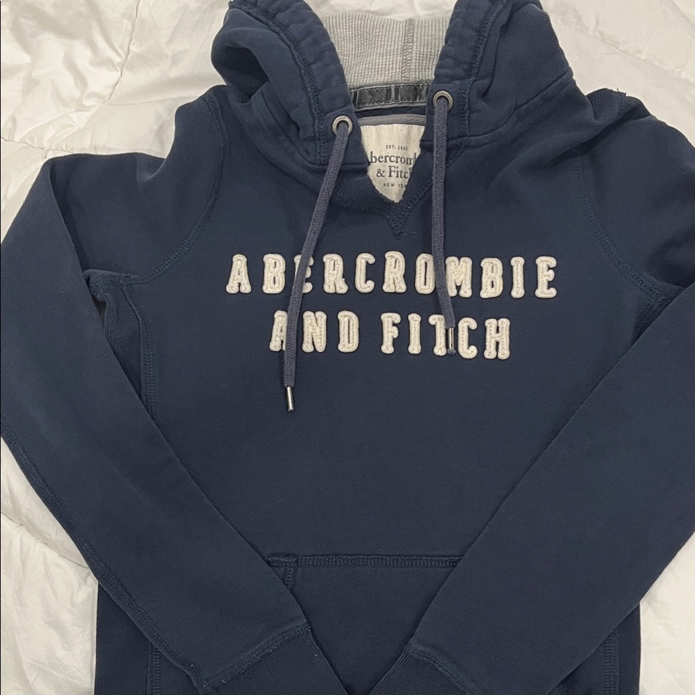 Abercrombie & Fitch Dark Blue hoodie women’s medium